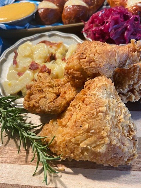 Fried Chicken — Jasper, IN — Schnitzelbank Restaurant