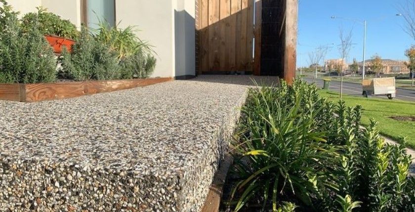 Concrete Stenciling — Reservoir, VIC — Metric Concreting