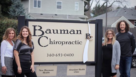 Local Chiropractor — Woman Having Chiropractic Back Adjustment in Vancouver, WA