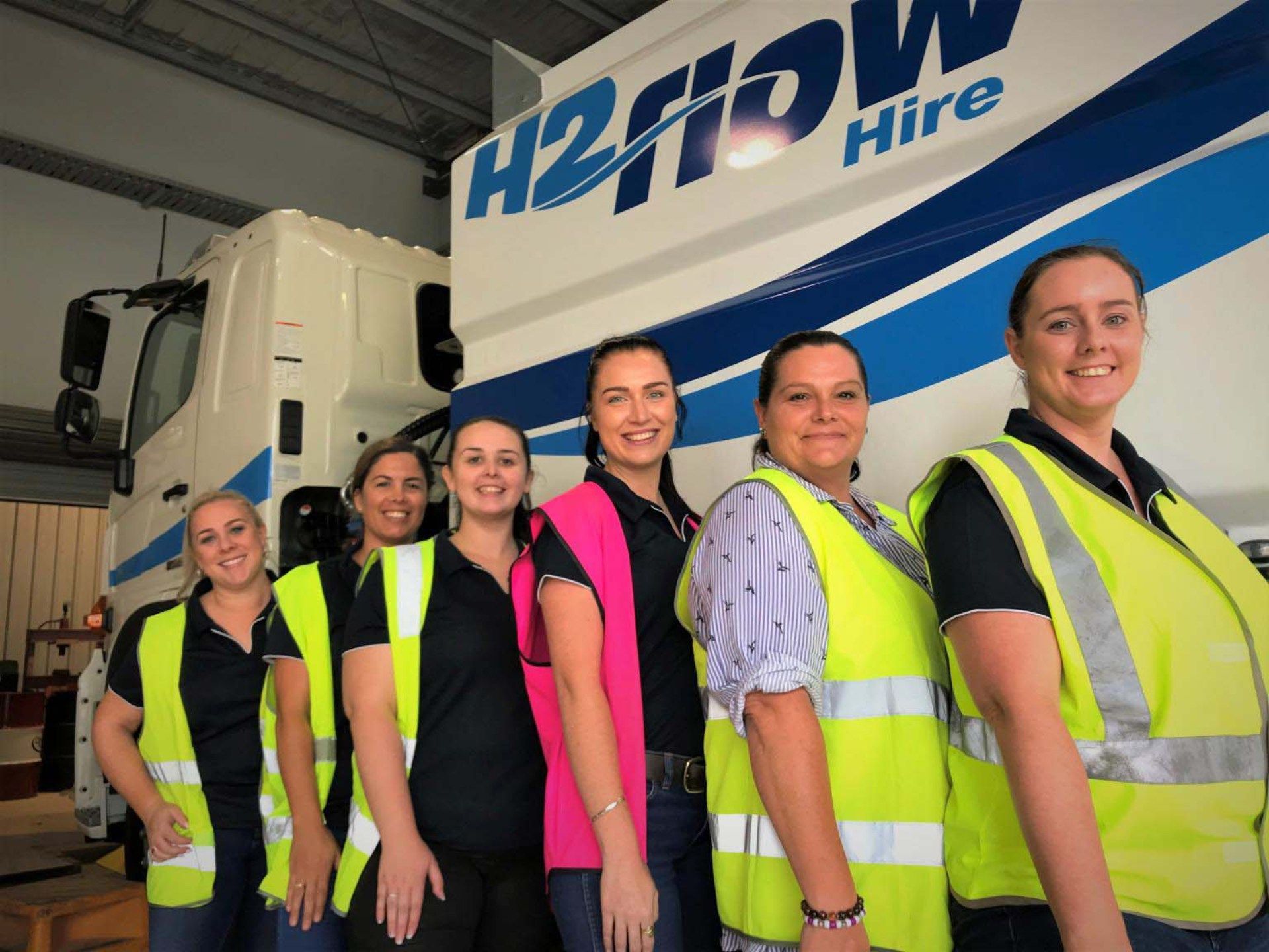 Celebrating the contributions from the women at H2flow Hire