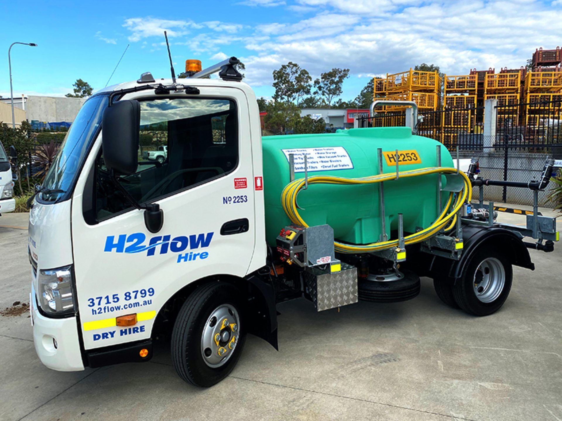 Launching our new dry hire Premium Water Truck
