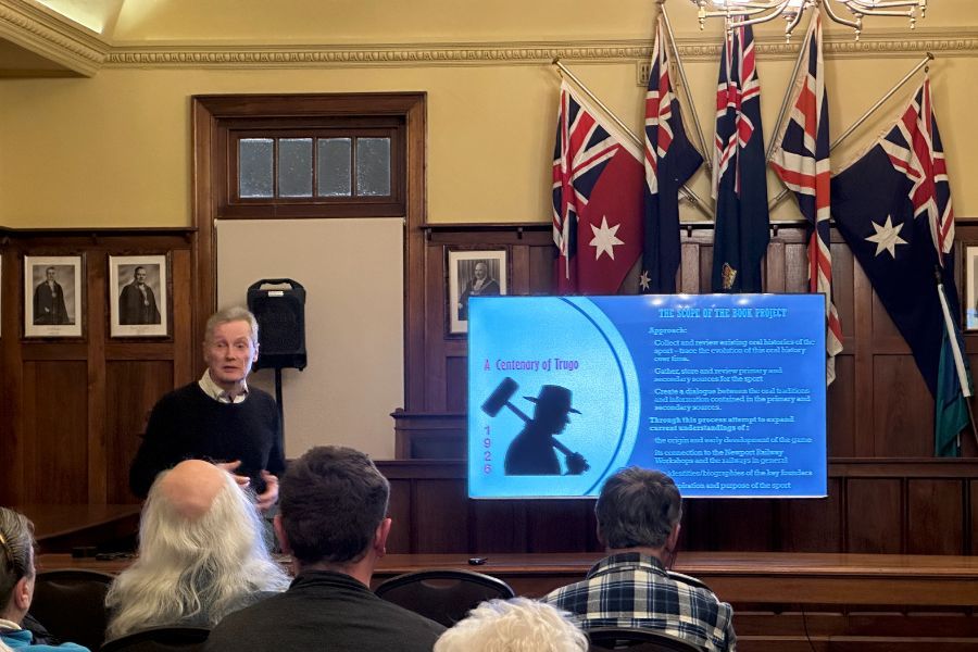 History presentation geology of Point Gellibrand