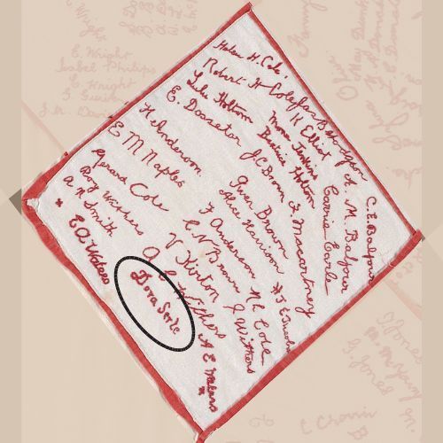 WWI Signature Quilt Stories - Dora Serle