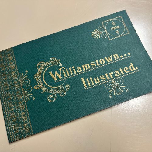 Front cover of book - Williamstown Illustrated
