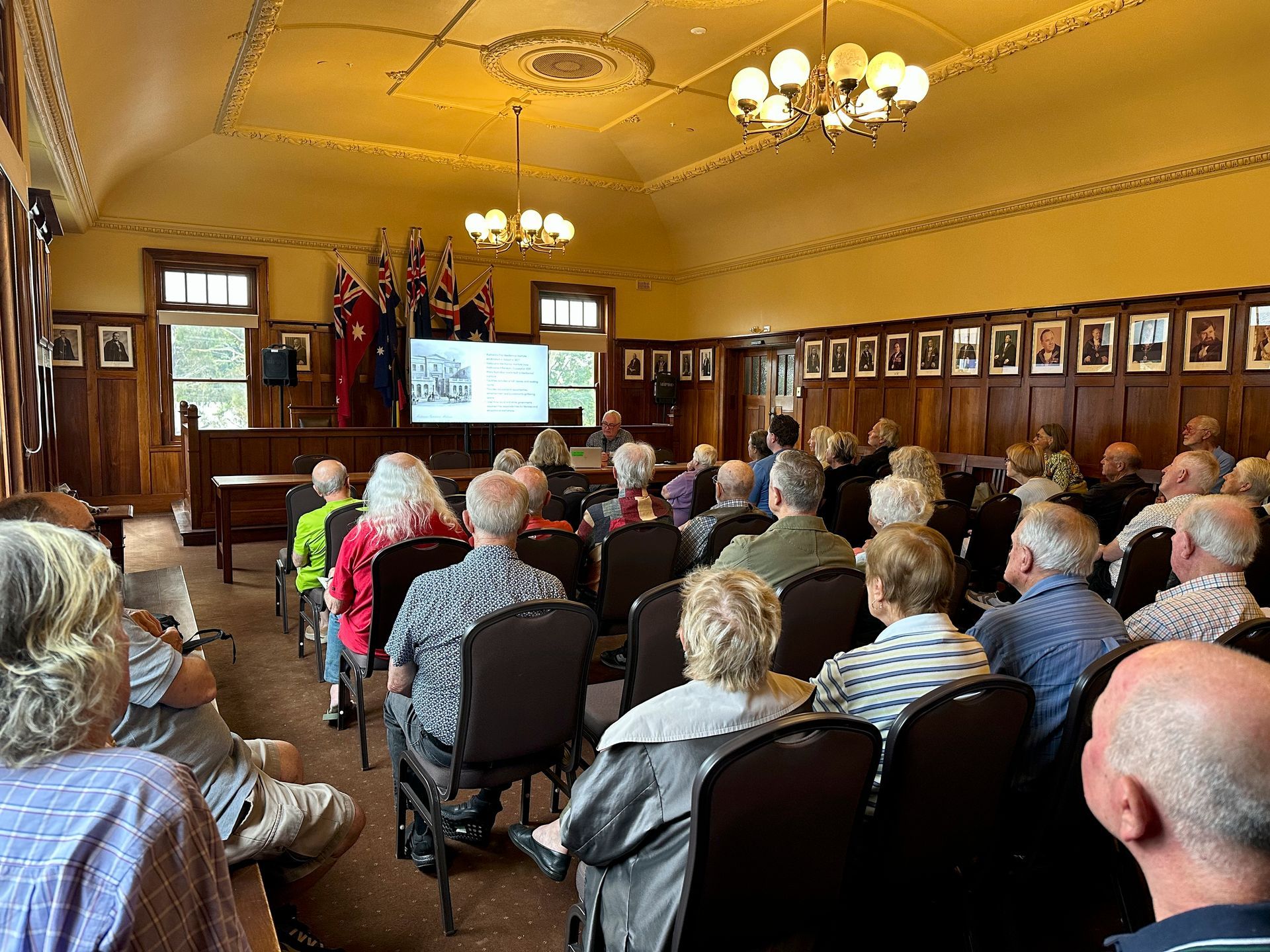 History presentation geology of Point Gellibrand