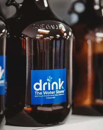 Water in glass bottles  — Tulsa, OK — Drink The Water Store