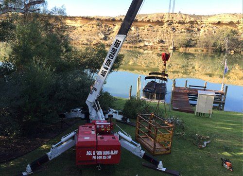 crane lifting heavy objects