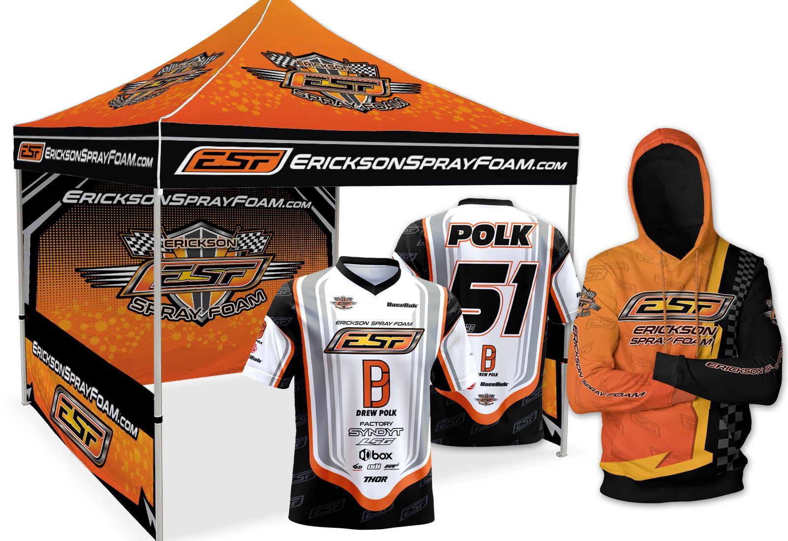 Erickson Spray Foam Branding Design by D2 Design Lab