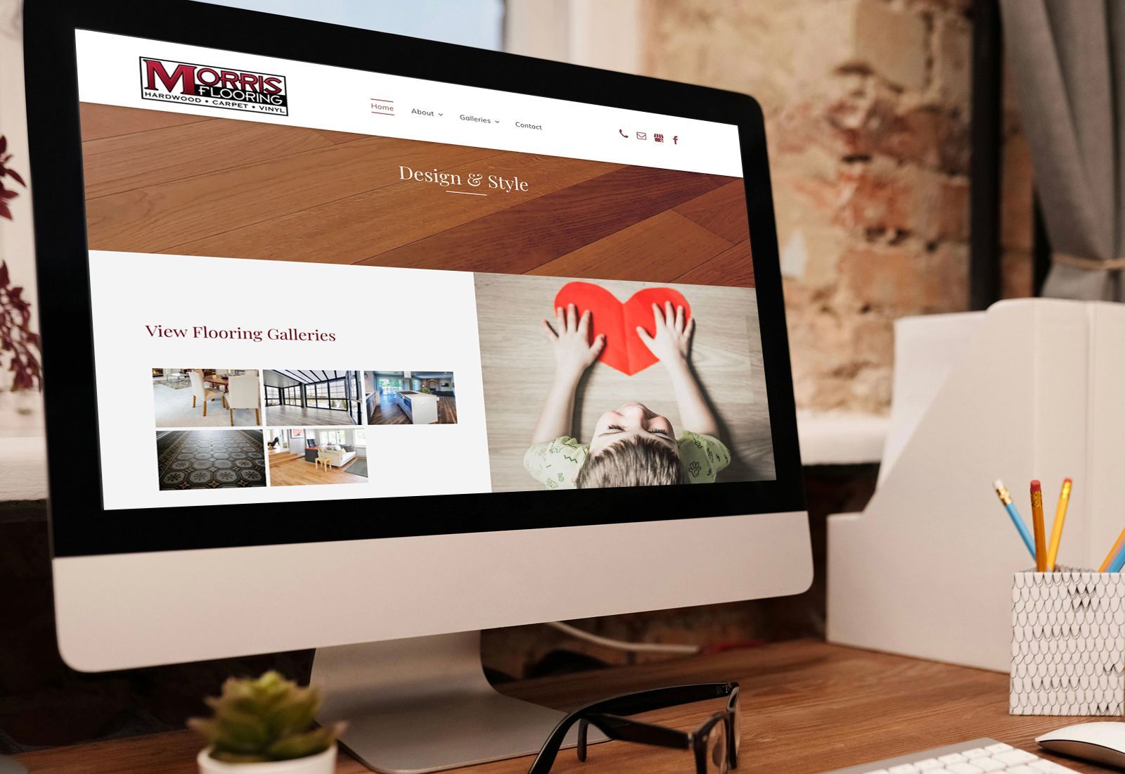 Bluesman Vintage Website Design