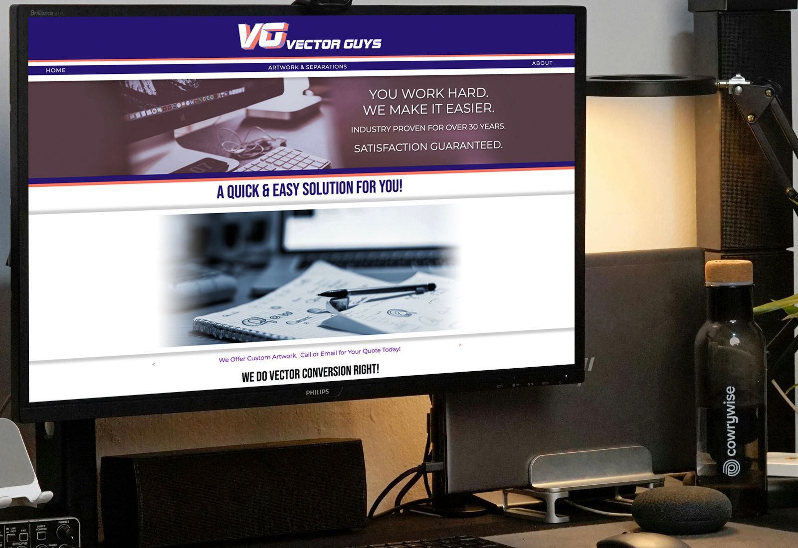 White Rabbit Tees Website Design