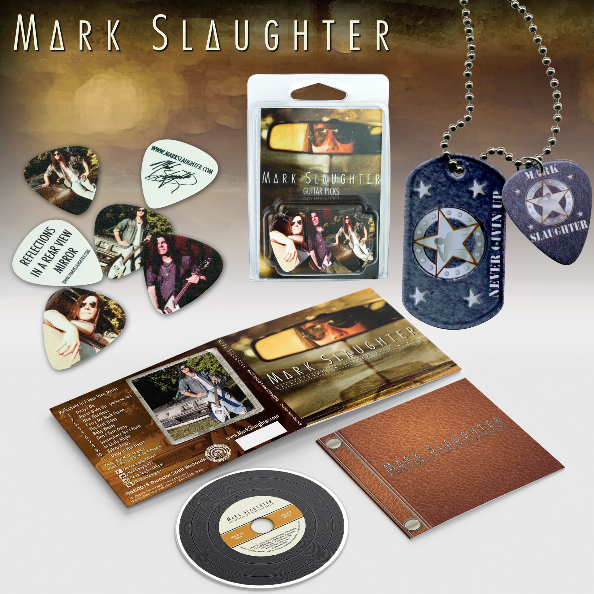 Mark Slaughter Branding Design by D2 Design Lab