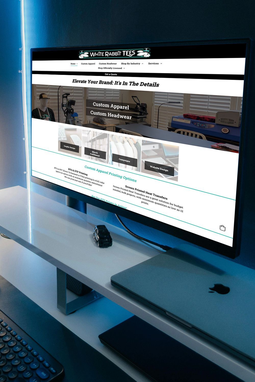 Morris Flooring Website Design