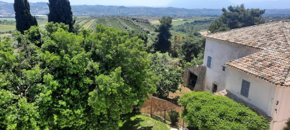 family room with country view