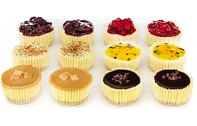 Gluten Free Mixed Cheesecakes  (12 Pack)