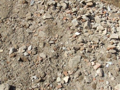 Rubble recycling