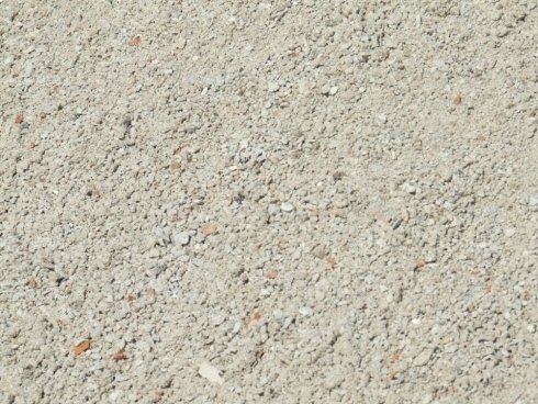 Waste material from construction sites