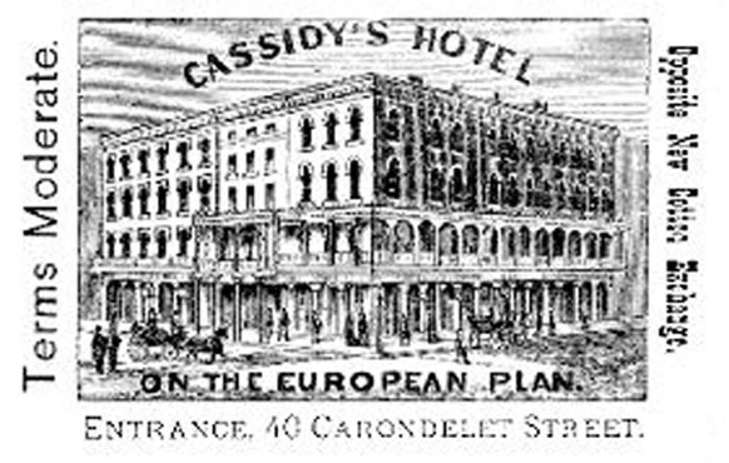 Cassidy's Hotel in New Orleans