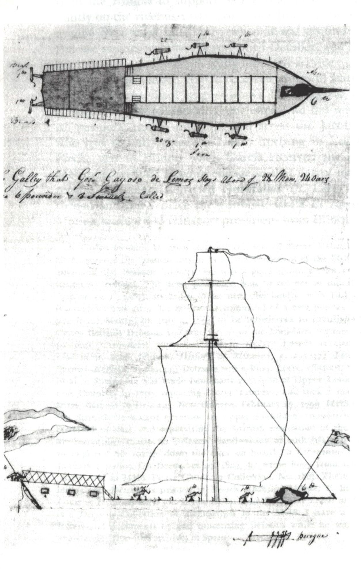 Galleys on the Mississippi