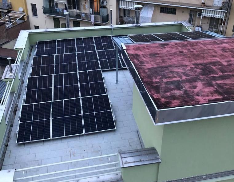 installazione pannelli solari