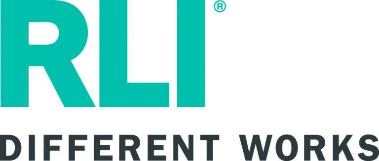 The logo for rli different works is a blue and white logo on a white background.