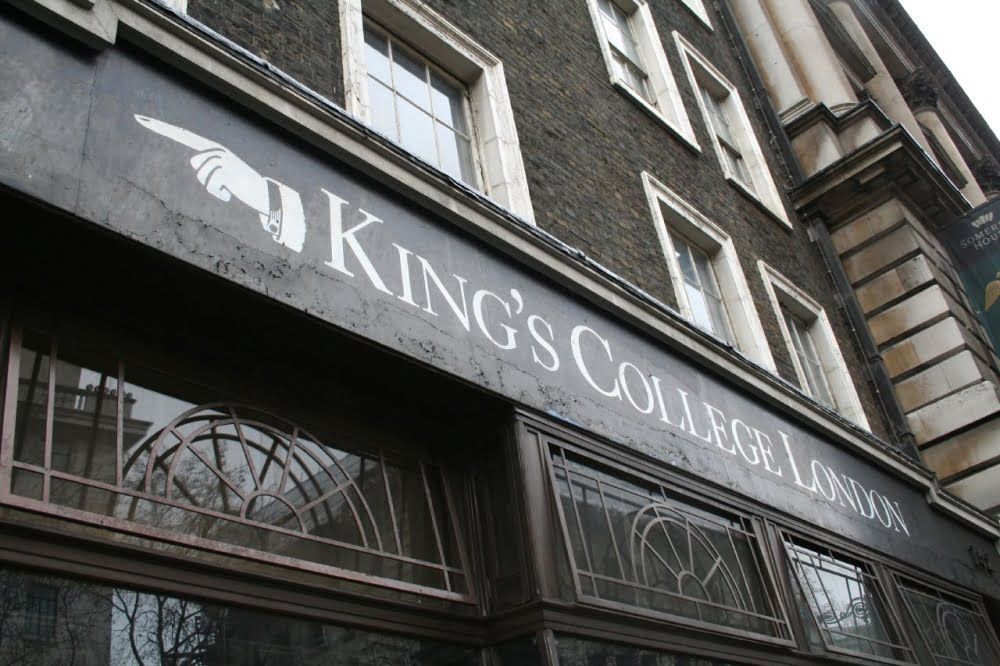 Kings College London building front