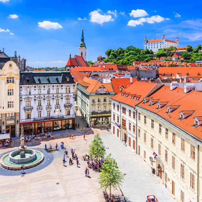 A popular destination in Bratislava 
