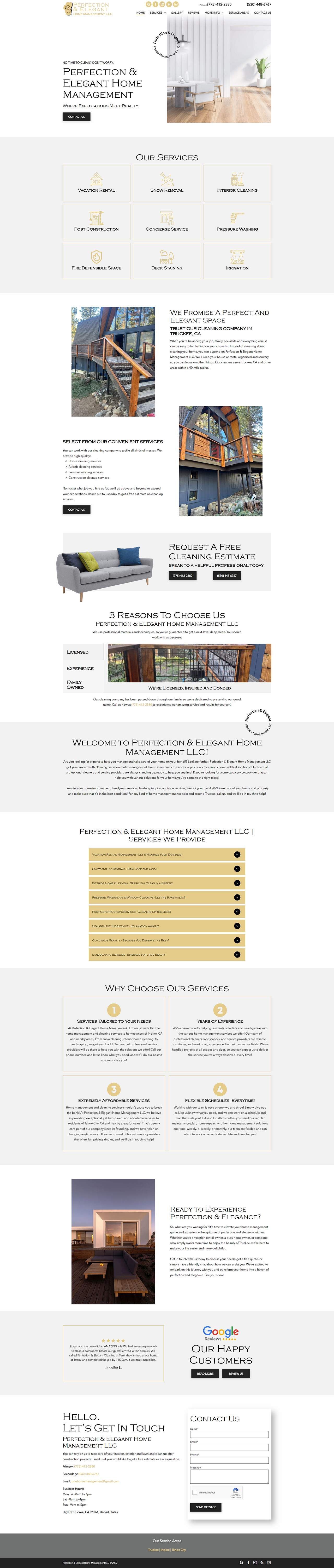 A screenshot of a website with a lot of pictures on it.