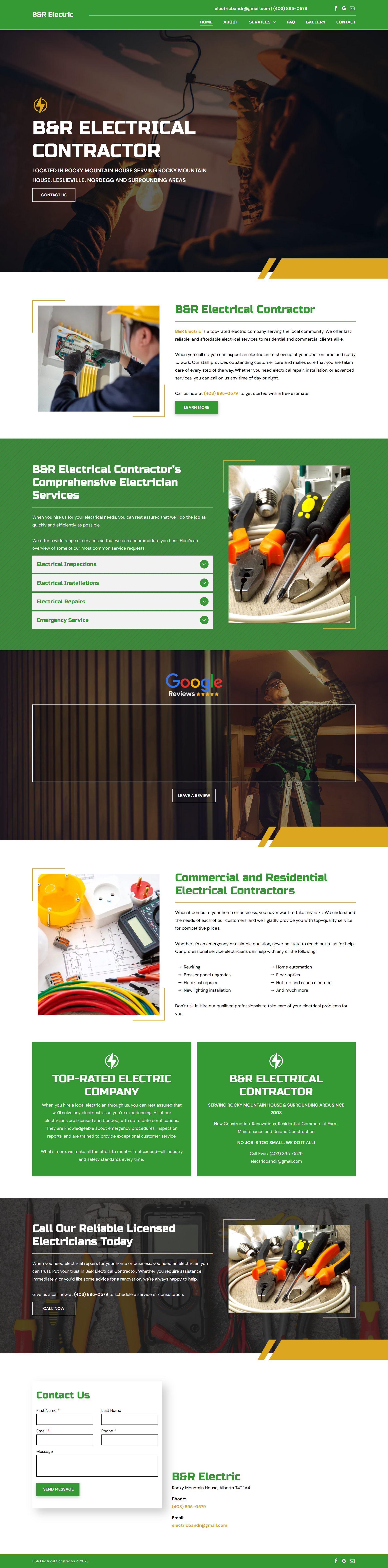 A screenshot of a website with a lot of pictures on it.