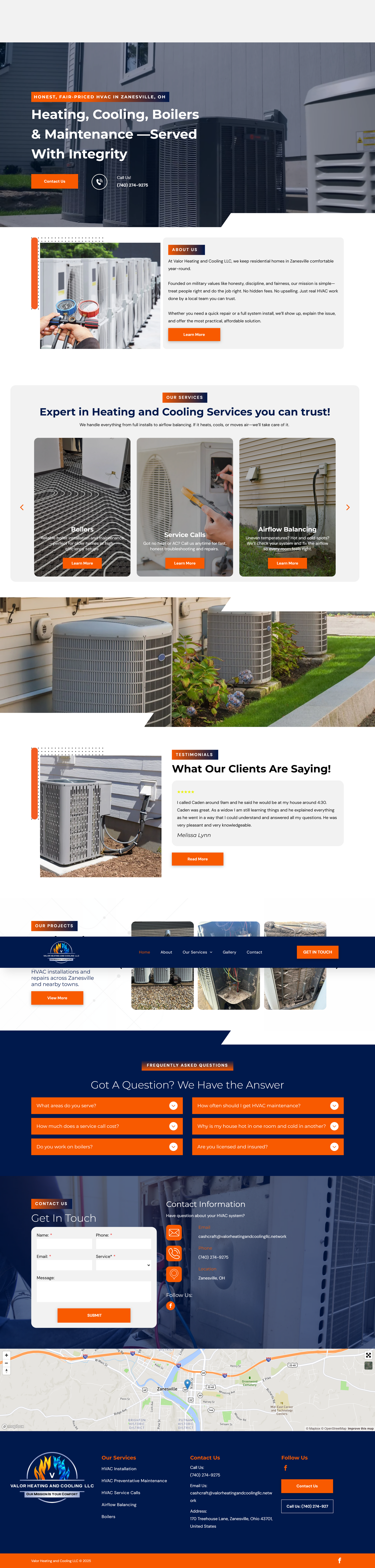 A screenshot of a website with a lot of pictures on it.