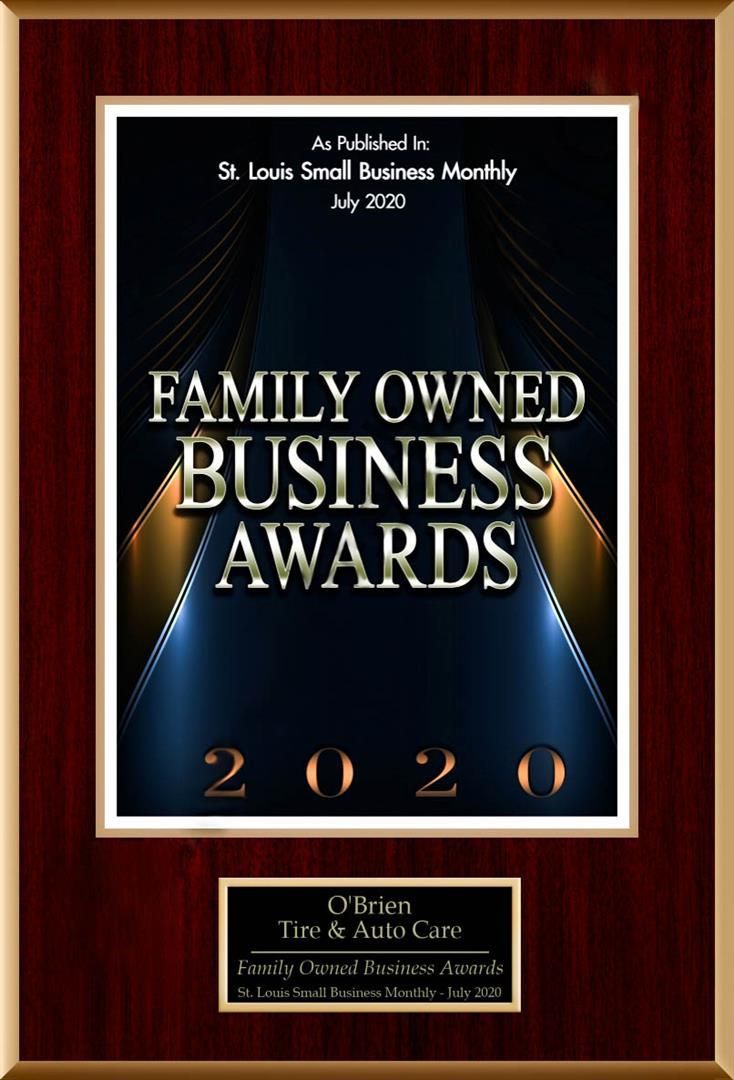 Family Business Award | O'Brien Tire & Auto Care