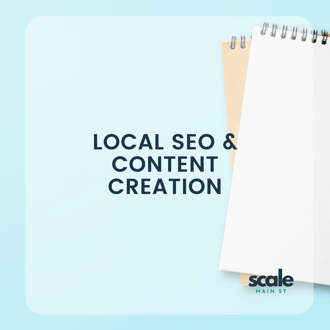 Buy Scale Main St Marketing Local SEO and Content Creation Services