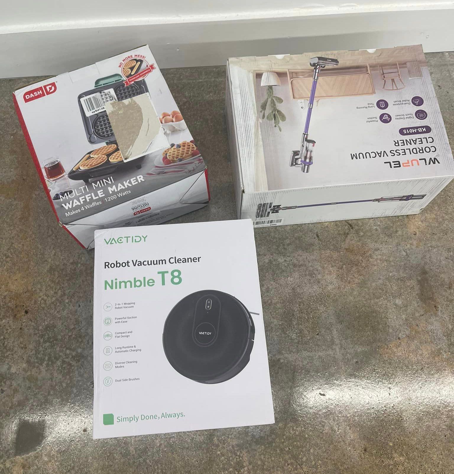 Vacuum Cleaner and Waffle Maker — Mobile, AL — Dealz-R-Us