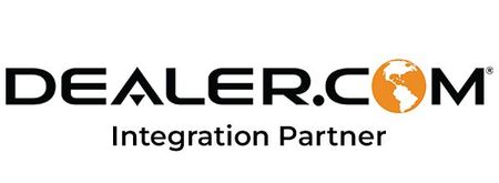 Dealer.com logo with black text and an orange globe icon.