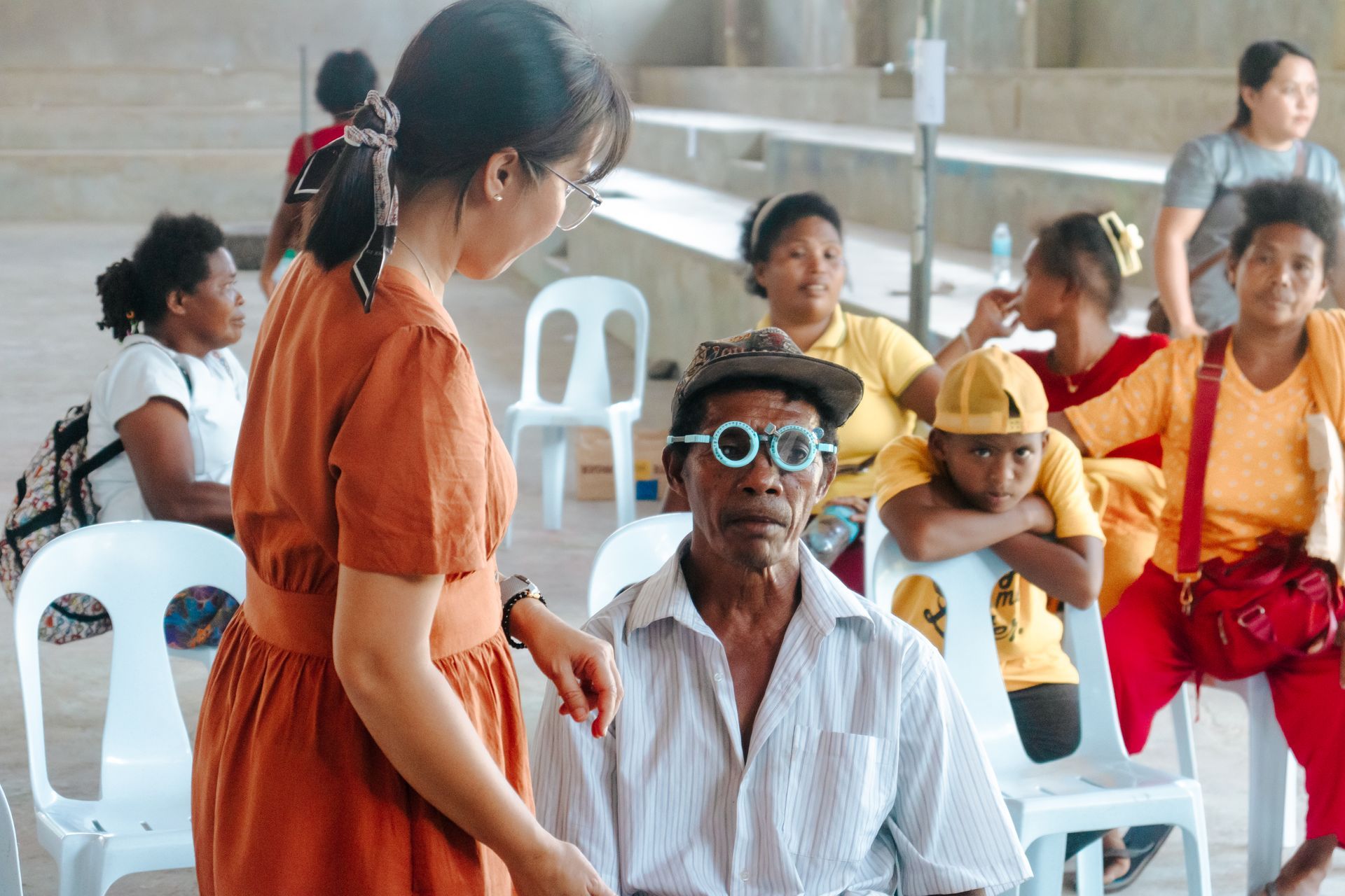 Project Caraga collaborates with leading service organizations such as the Mabuhay Deseret Foundation to provide health care assistance—including eye screening and cataract operations—for members of partner Indigenous communities across the Caraga Region.