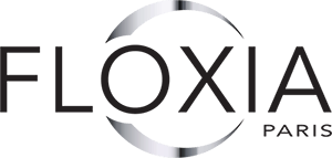 A black and white logo for floxia paris