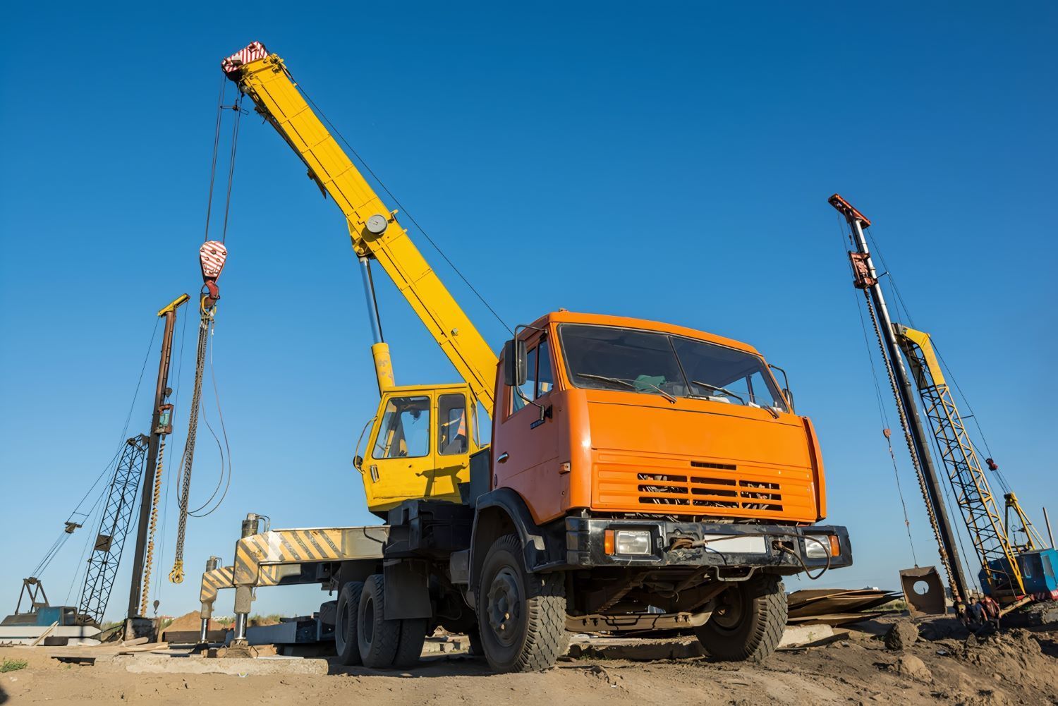 A Crane Is Attached to The Back — Berkeley Vale Hydraulics in Fountaindale, NSW