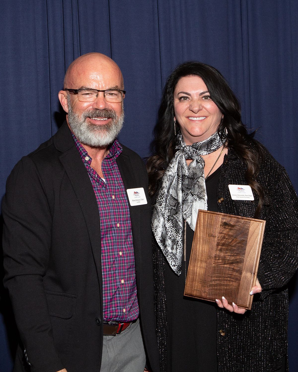 Brian Johnson & Jessica Devenish, Chair's Choice Award