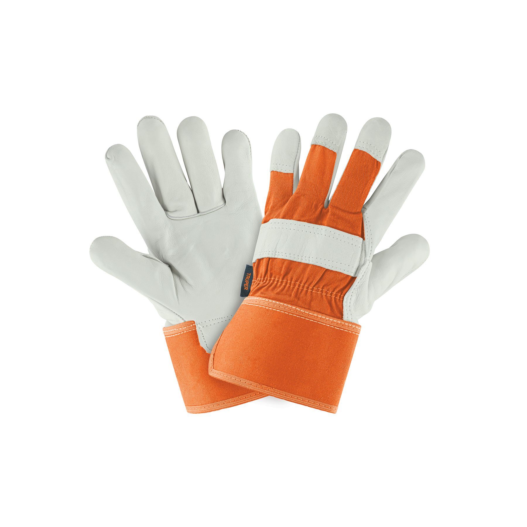 GUANTES DE PIEL DE RES Y DORSO DE LONETA TRUPER
