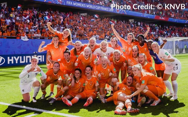 KNVB Football Lionesses Orange 