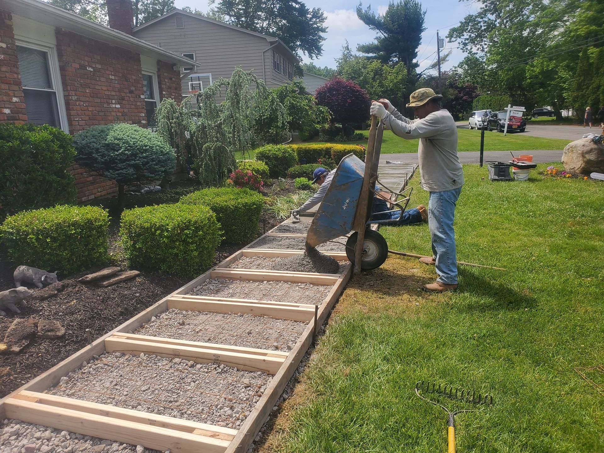 Foundation For Steps — New City, NY — Josephs Concrete LLC