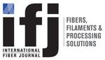 Logo for International Fiber Journal, black letters 