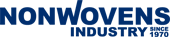 Logo for Nonwovens Industry magazine. Text is dark blue. 