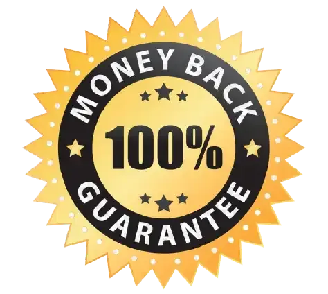 100% Money Back Guarantee
