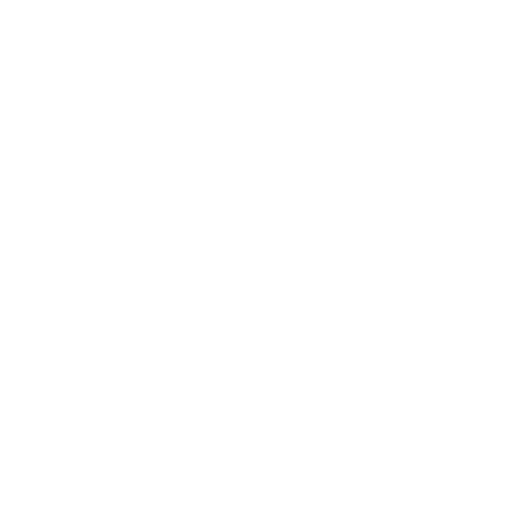 A white icon of a mobile