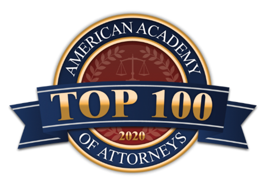 A logo for the american academy of attorneys