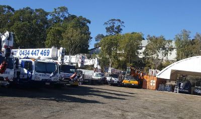 mobile crane truck fleet