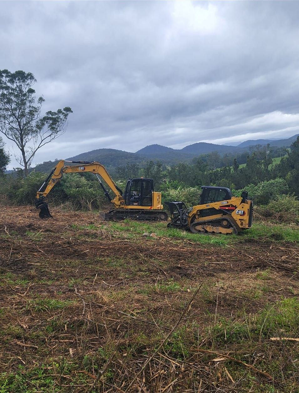 Land Brush Clearing — CHT Excavation and Hire In Wherrol Flat NSW