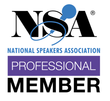 National Speakers Associate member badge