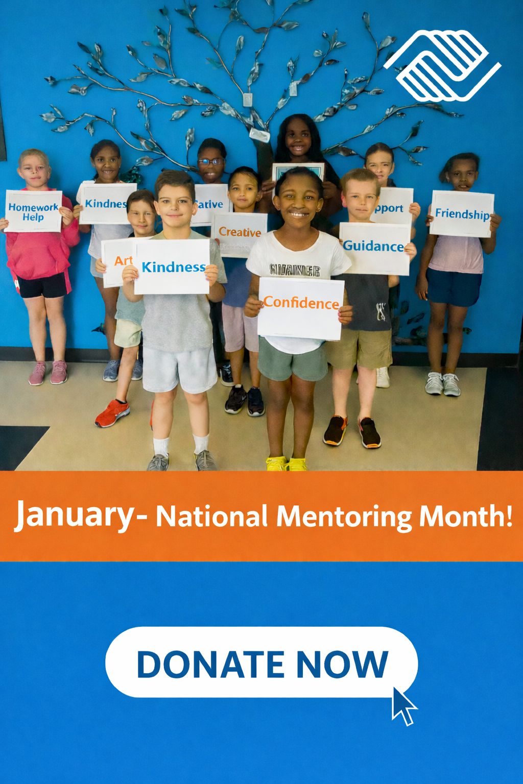Donate Now - National Mentoring Month