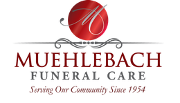 The logo for sample funeral home is shown on a white background.